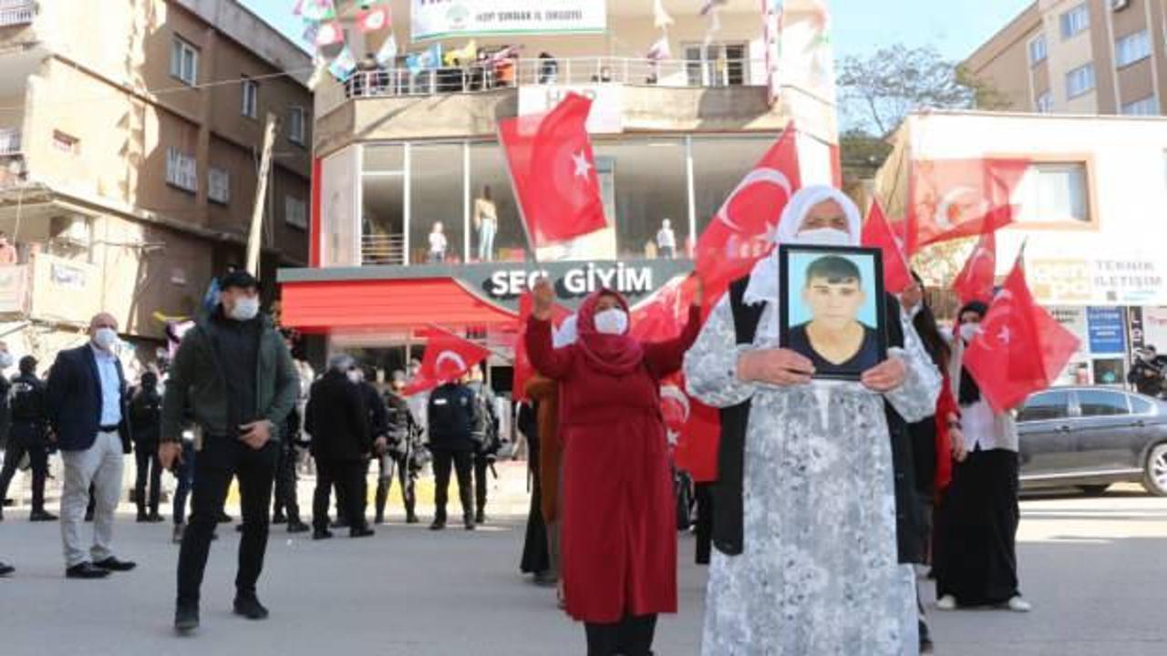 Şırnaklı kadınlar, HDP binası önünde eylem yaptı