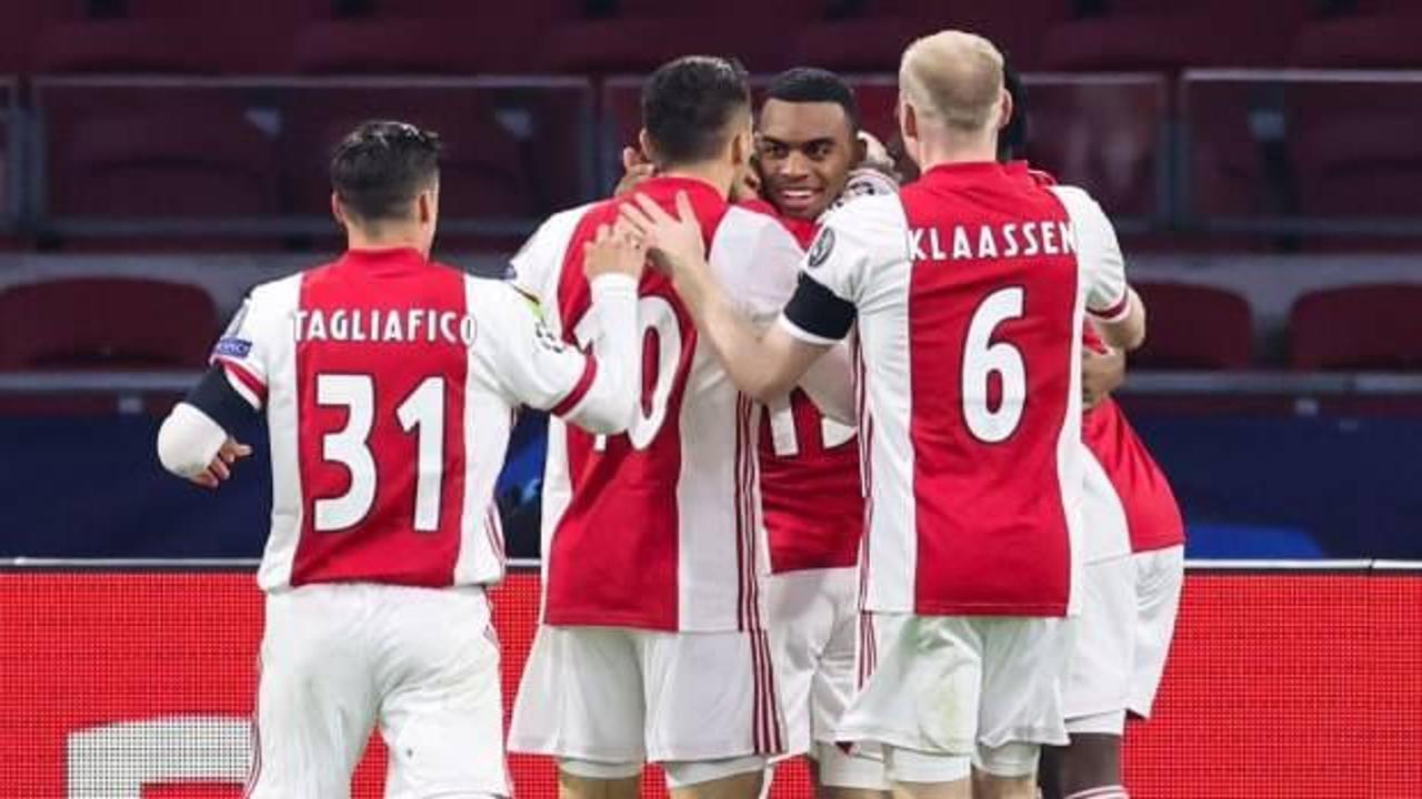 Ajax, Midtjylland'ı 3 golle geçti