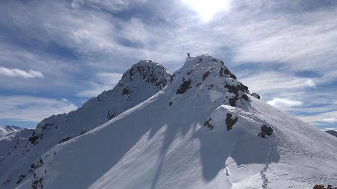 Avrupalı kayakçılar Alp Dağları yerine Kaçkar'ı tercih etti