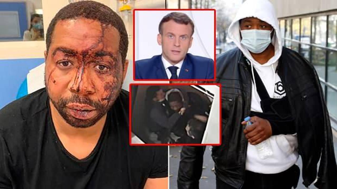 Fransa'yı karıştıran ırkçı saldırı! Macron: Şok oldum