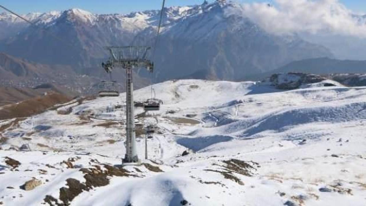Hakkari'deki kayak merkezi yeni sezona hazır