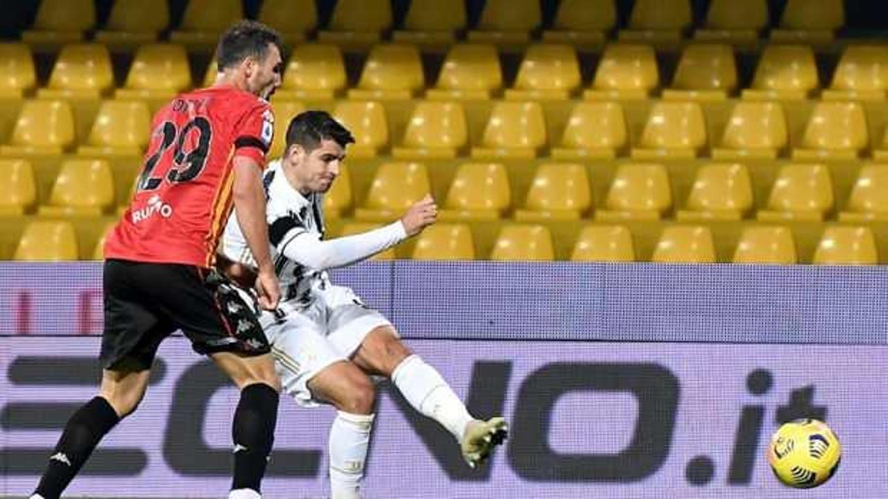 Juventus deplasmanda Benevento'yu yenemedi
