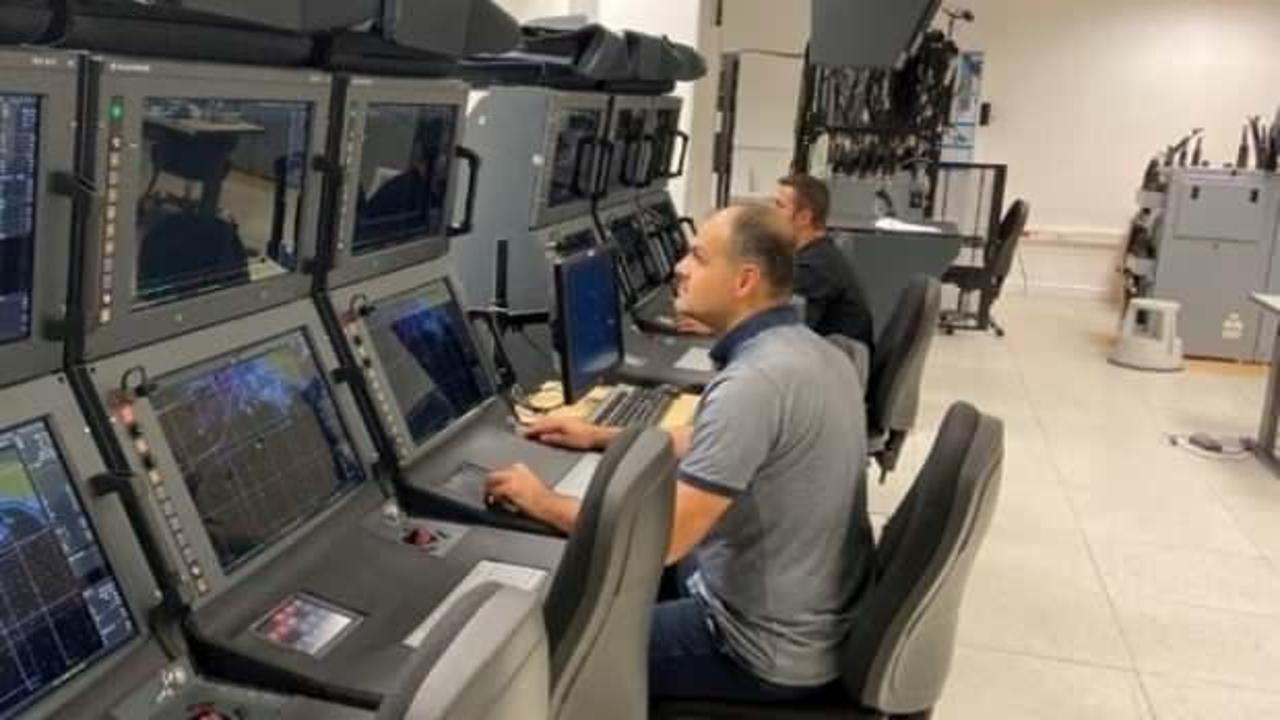 'Murat Reis'in komuta kontrol sistemi, teslim edildi