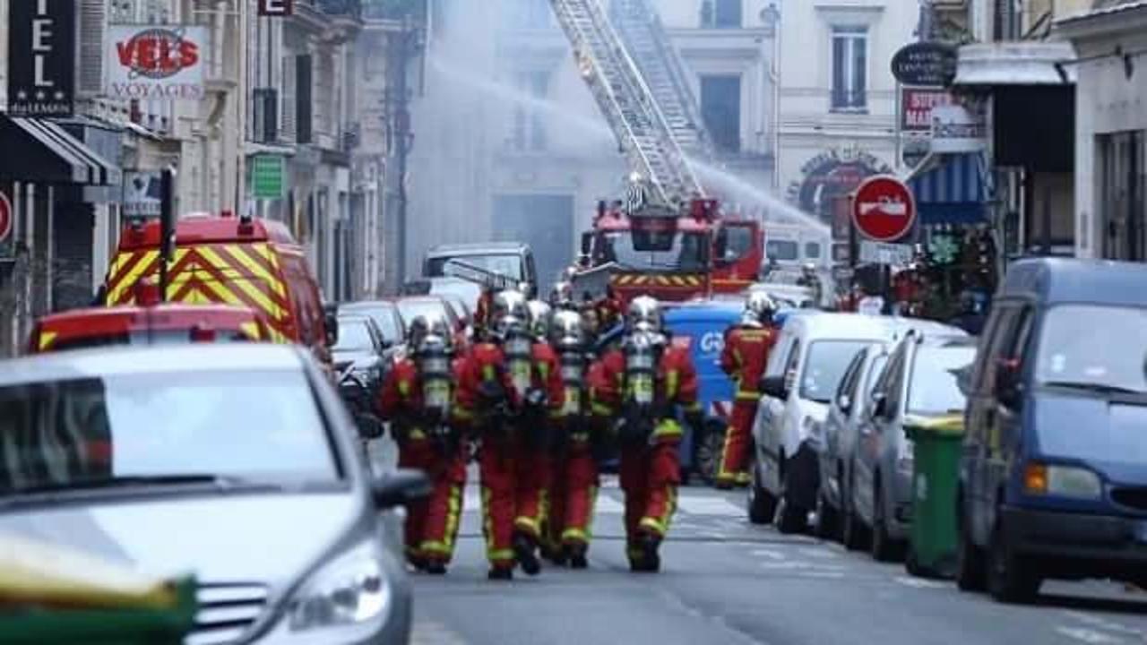 Paris’te bina yangını: 8 yaralı