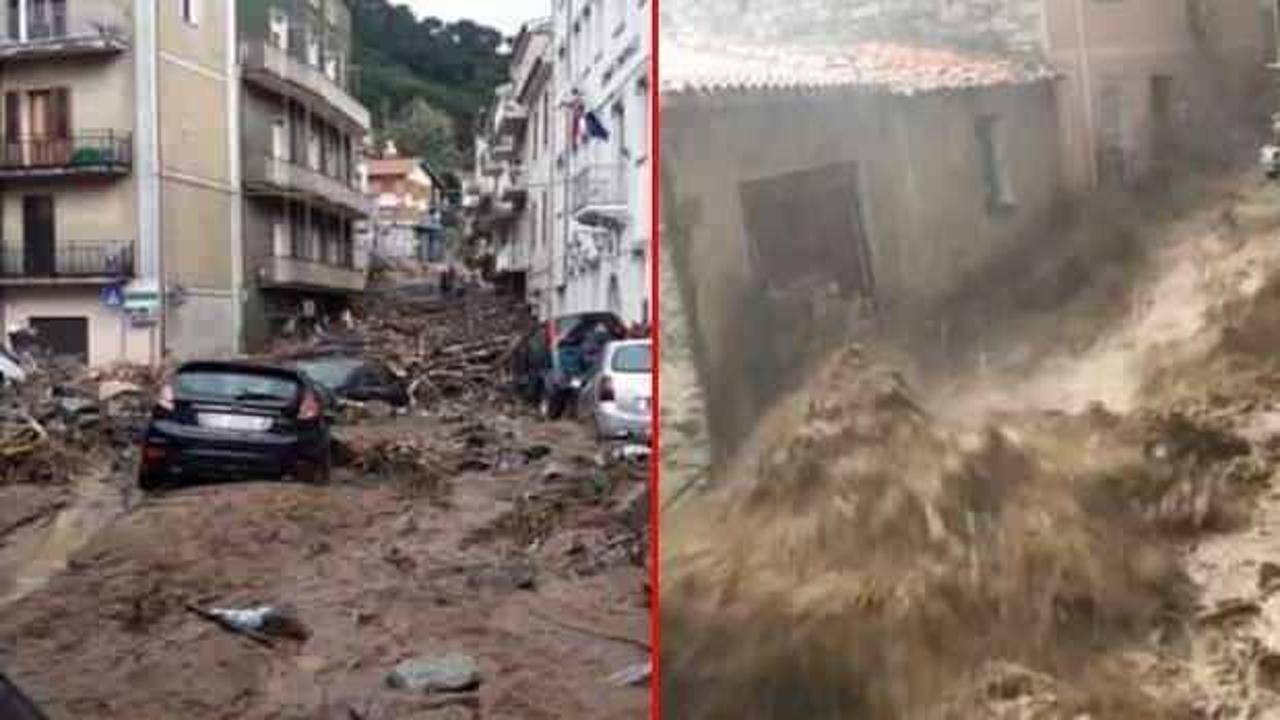 Sardunya Adası'nda sel felaketi!