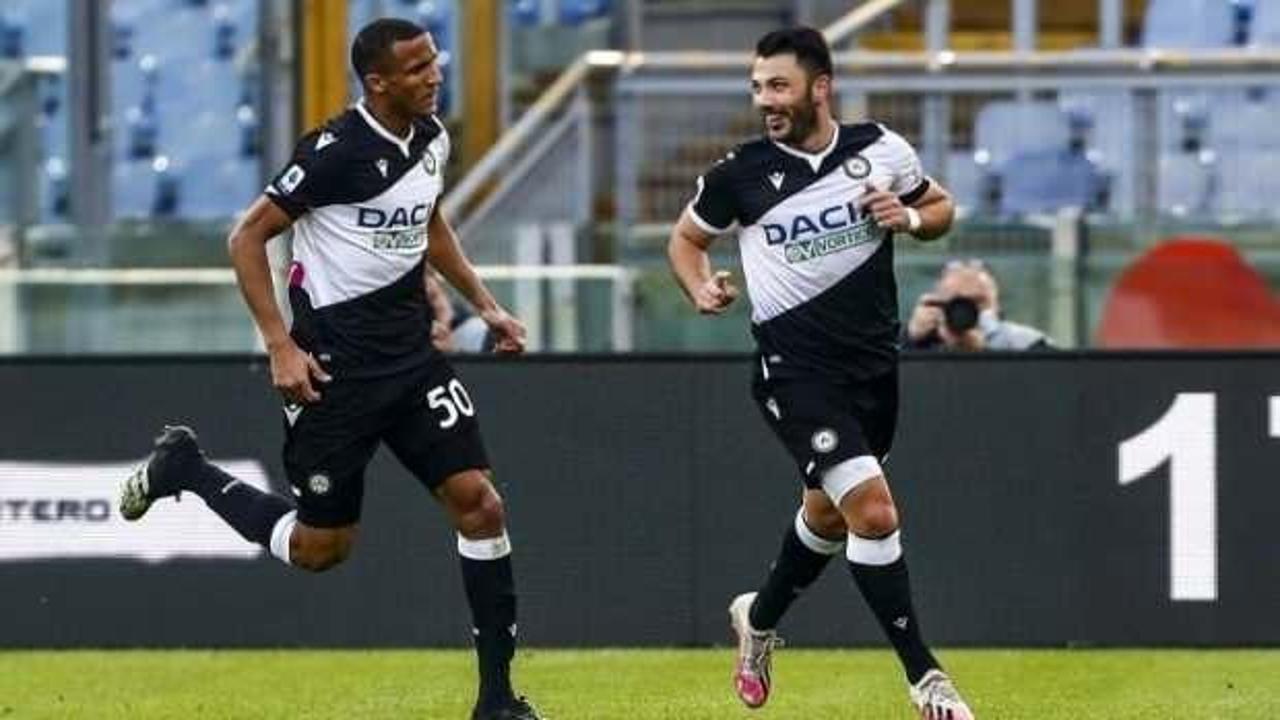 Tolgay Arslan attı, Udinese, Lazio deplasmanında kazandı
