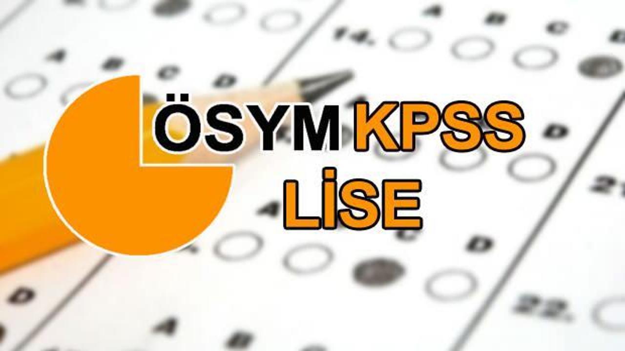 KPSS ortaöğretim sınav sonuçları ne zaman açıklanacak?  ÖSYM memur adayları için tarih verdi!