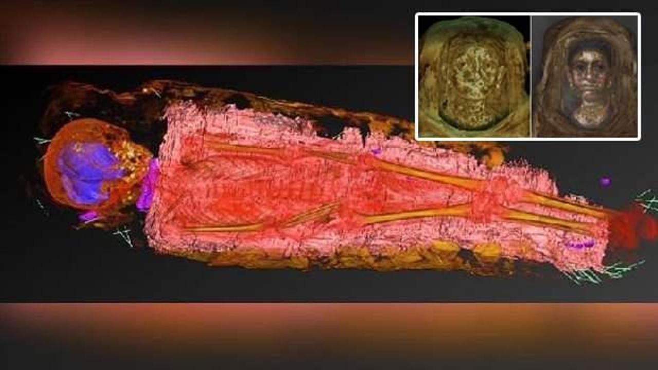 Antik Mısır mumyası X ışınıyla tarandı! Bilim insanlarını şaşırtan keşif