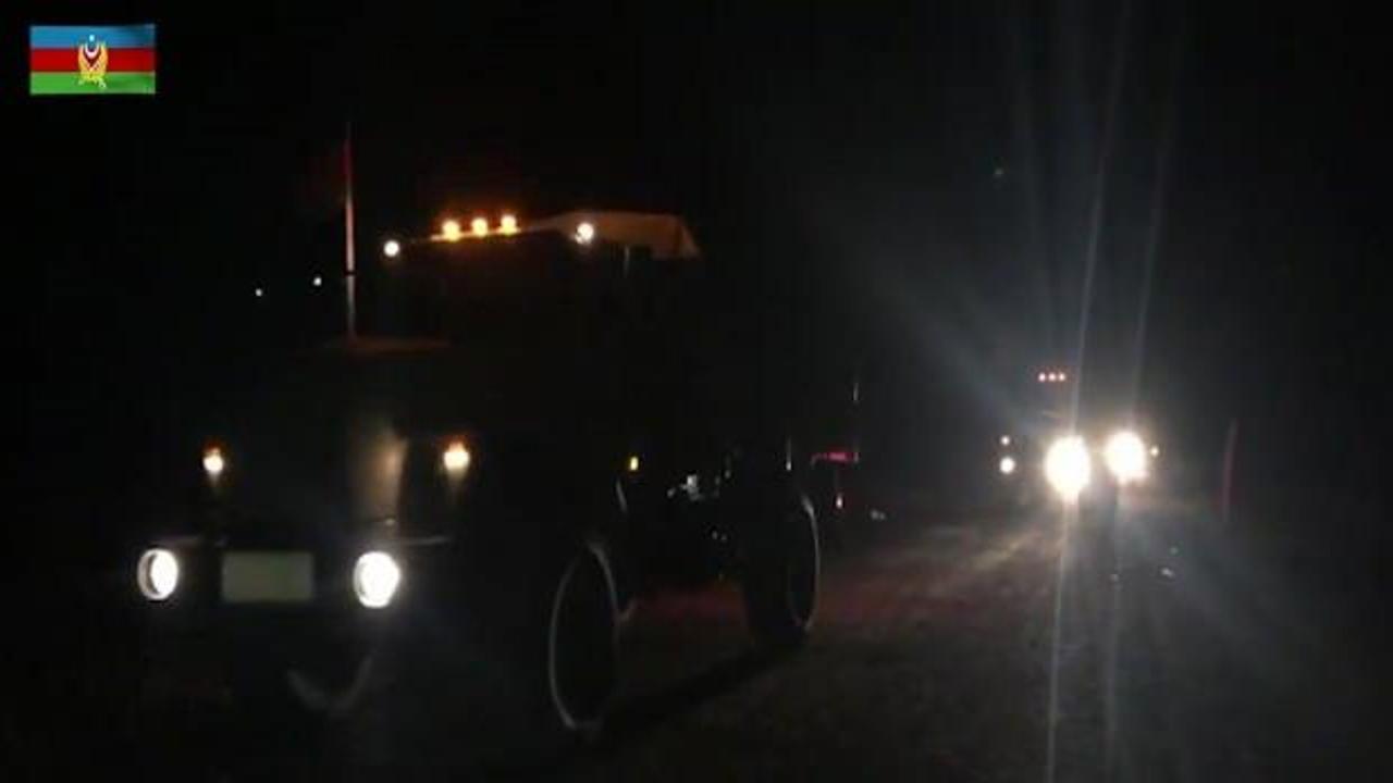 Azerbaycan ordusu Laçın'a girdi