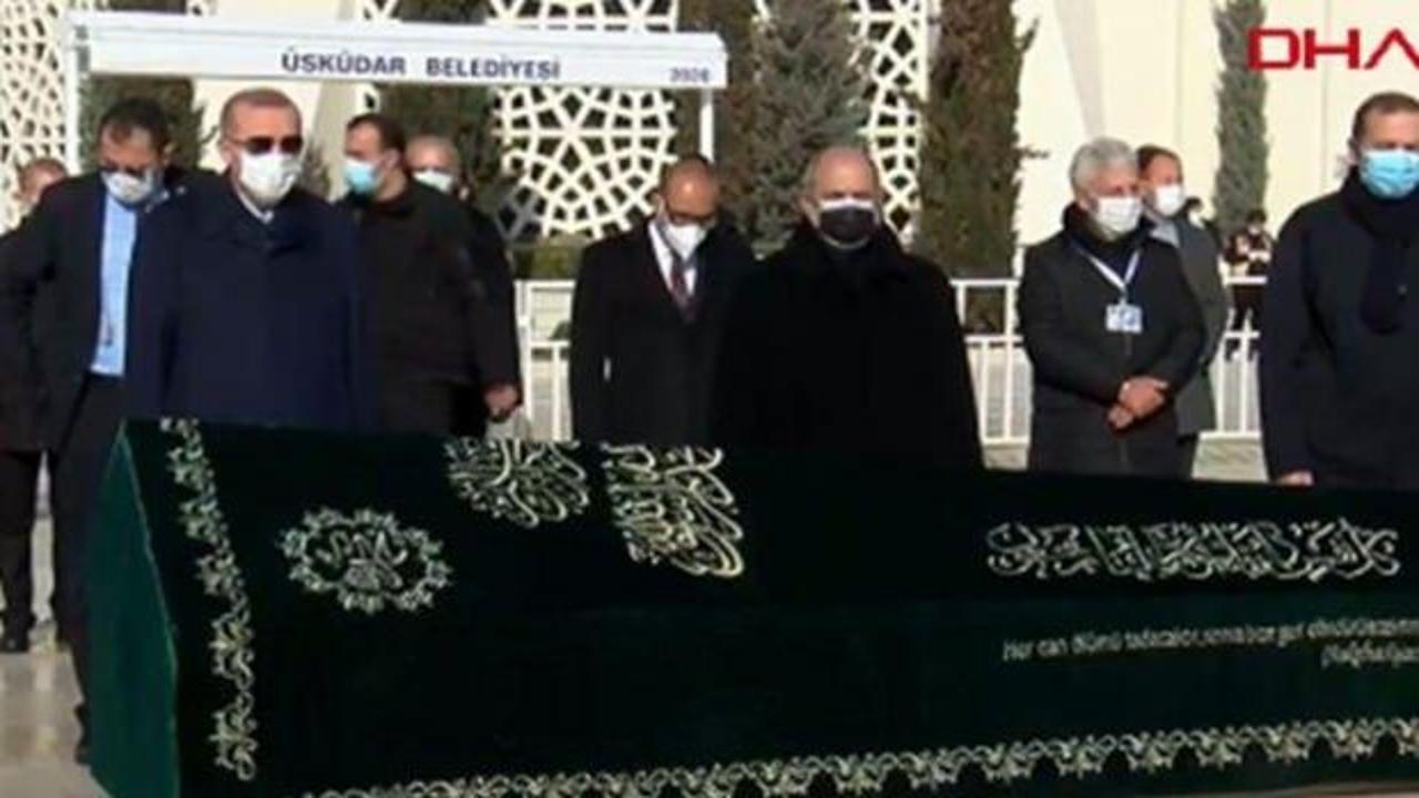 Cumhurbaşkanı Erdoğan, Turgut Kıran'ın cenaze t&ouml;renine katıldı