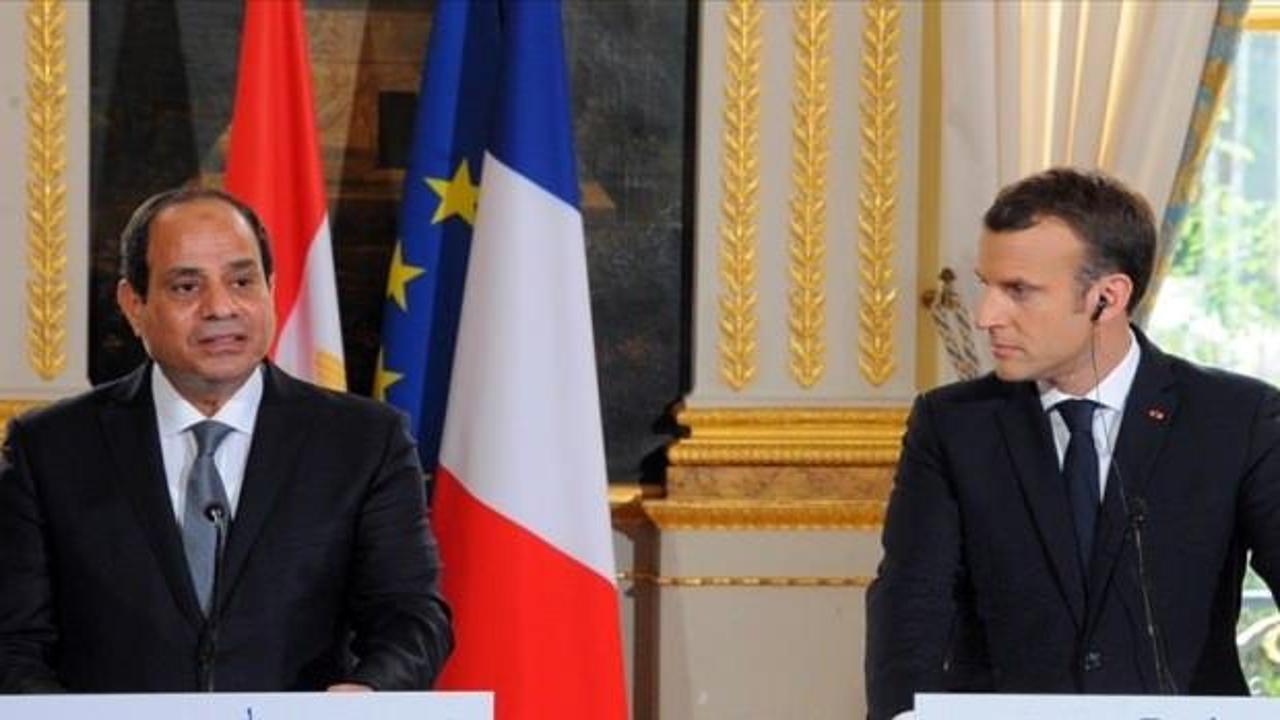 Fransa Cumhurbaşkanı Macron, Paris'te Mısır Cumhurbaşkanı Sisi ile görüşecek