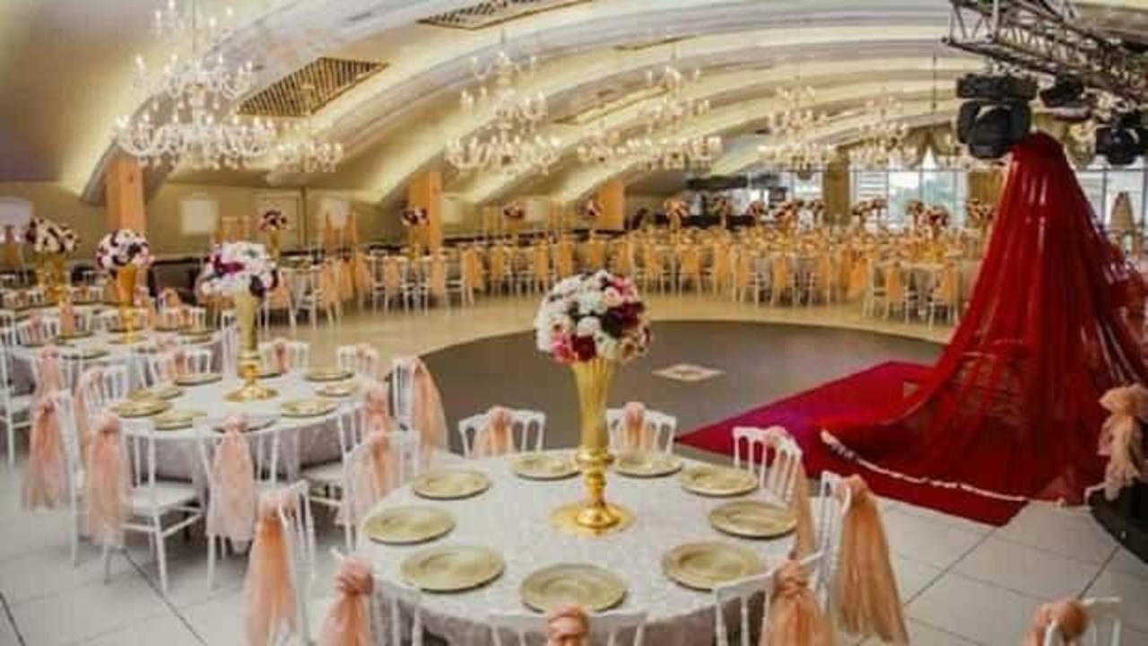 İstanbul'da düğün salonlarındaki doluluk yüzde 80 azaldı