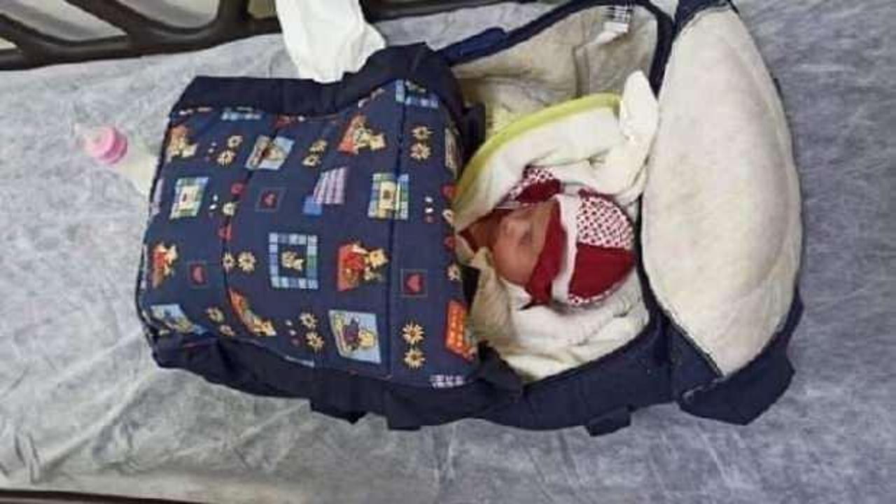 Osmaniye'de, apartman girişine terk edilmiş 1 aylık bebek bulundu