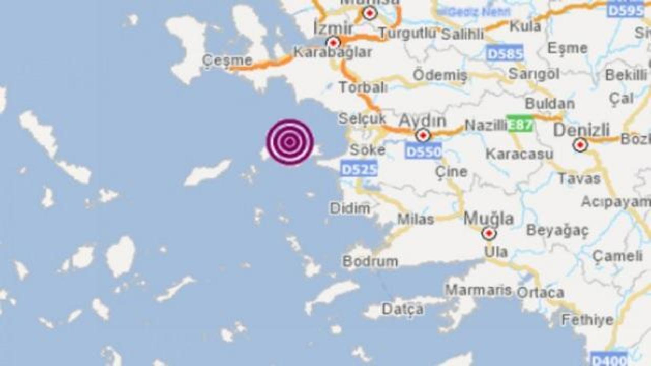 Son dakika! İzmir'de korkutan deprem