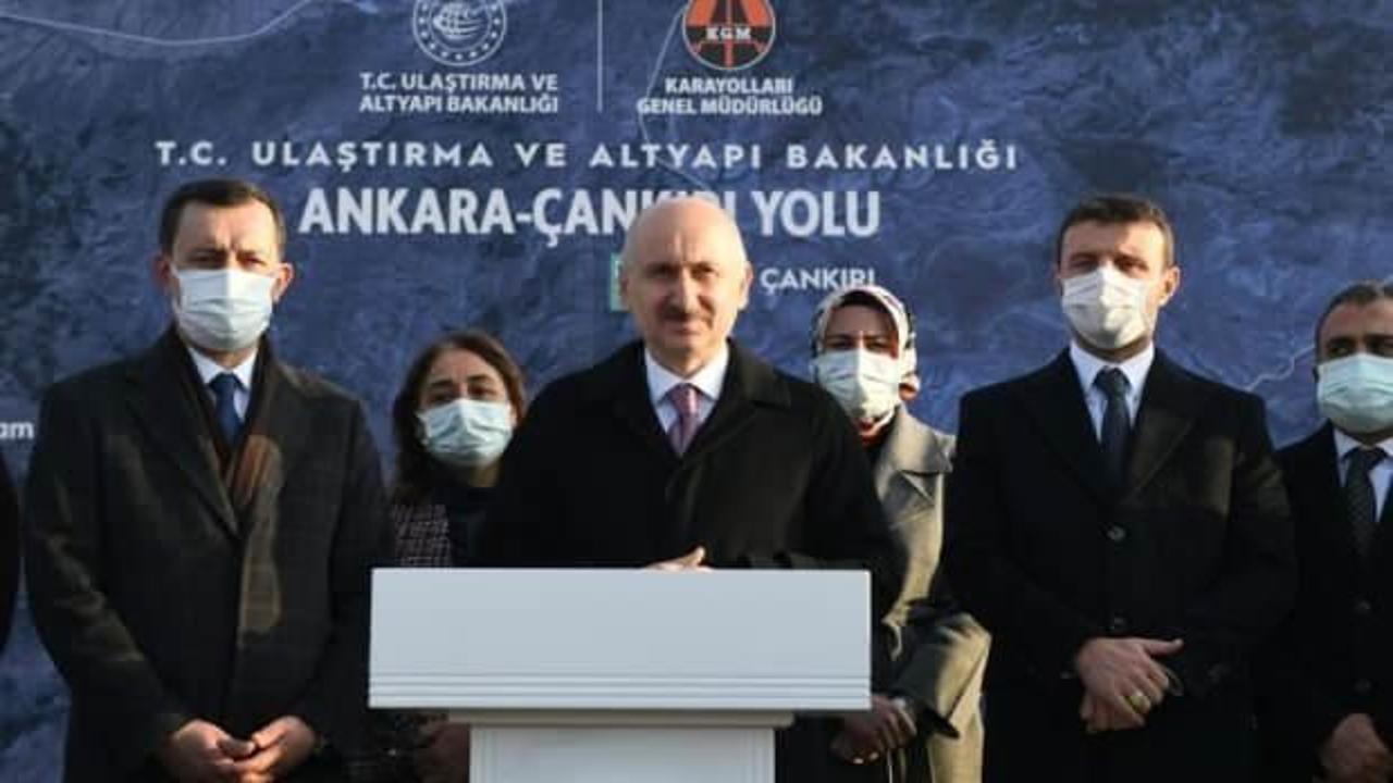 Bakan Karaismailoğlu, Ankara-Akyurt yolu için tarih verdi