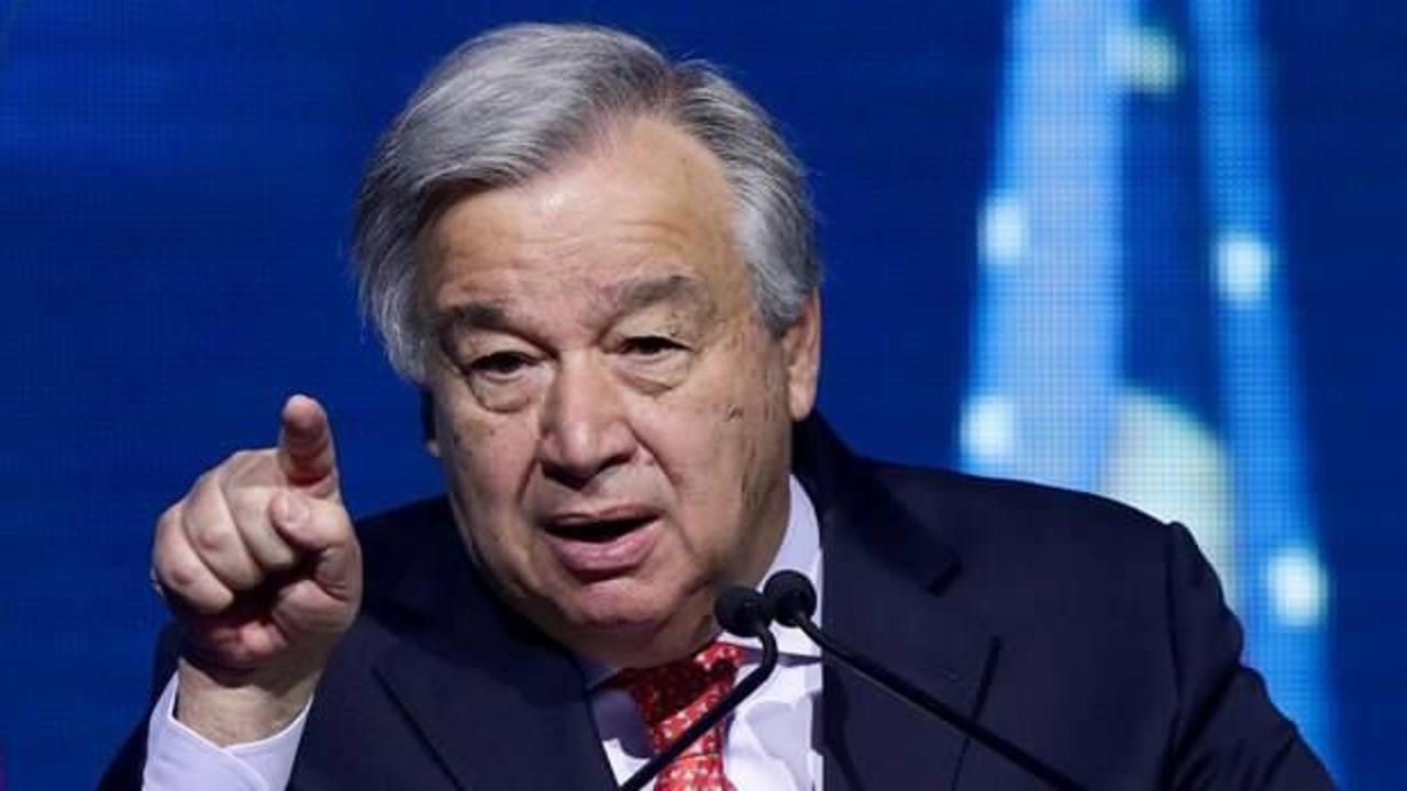BM Genel Sekreteri Guterres’ten iklim için OHAL çağrısı