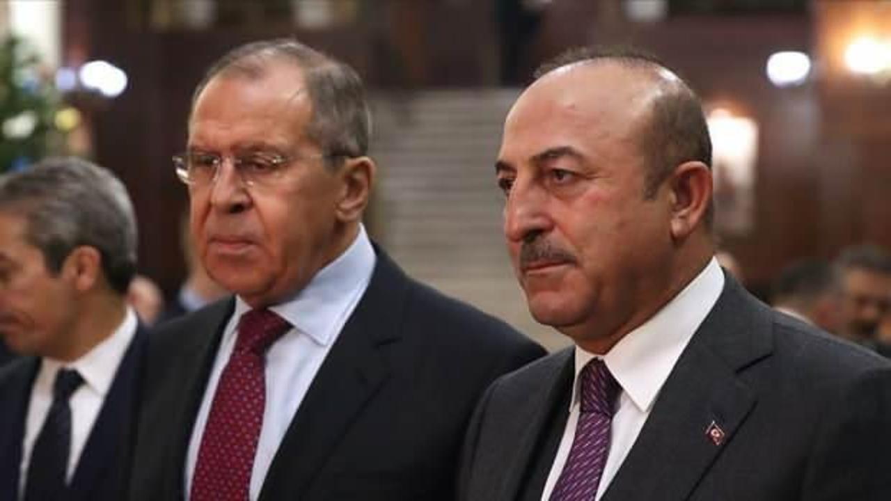 Dışişleri Bakanı Çavuşoğlu, Rus mevkidaşı Lavrov ile telefonda görüştü