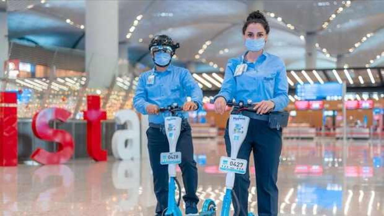 İstanbul Havalimanı'ndaki "Hijyen Takımı"na özel üniforma