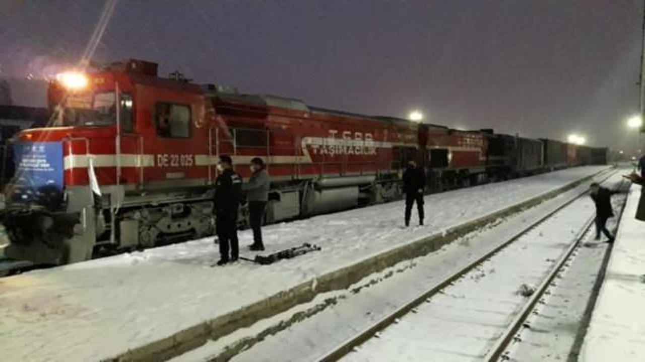 İstanbul'dan törenle uğurlanmıştı: İlk ihracat treni Hazar'a açılıyor
