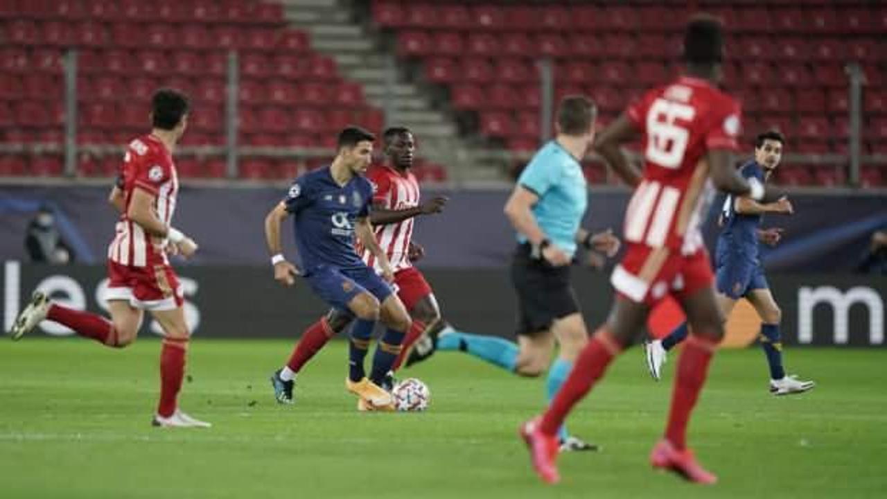 Porto, Olympiakos'u 2 golle geçti