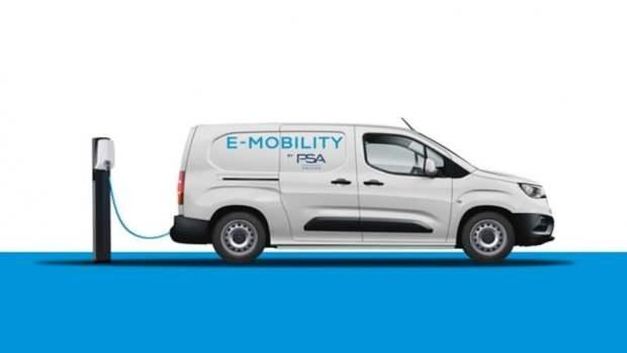 PSA'dan elektrikli ticari atağı