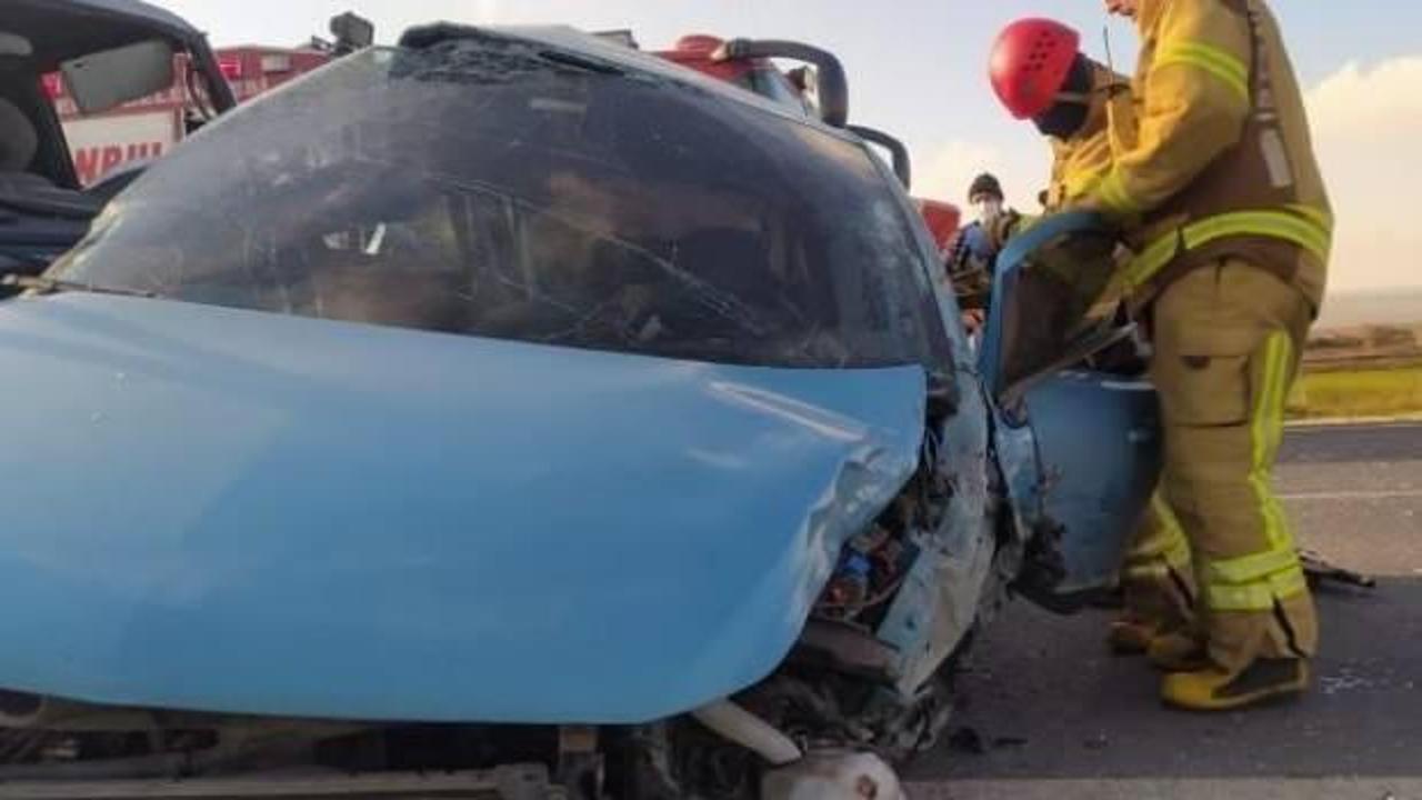 Silivri'de trafik kazası: 1 ölü 2 yaralı