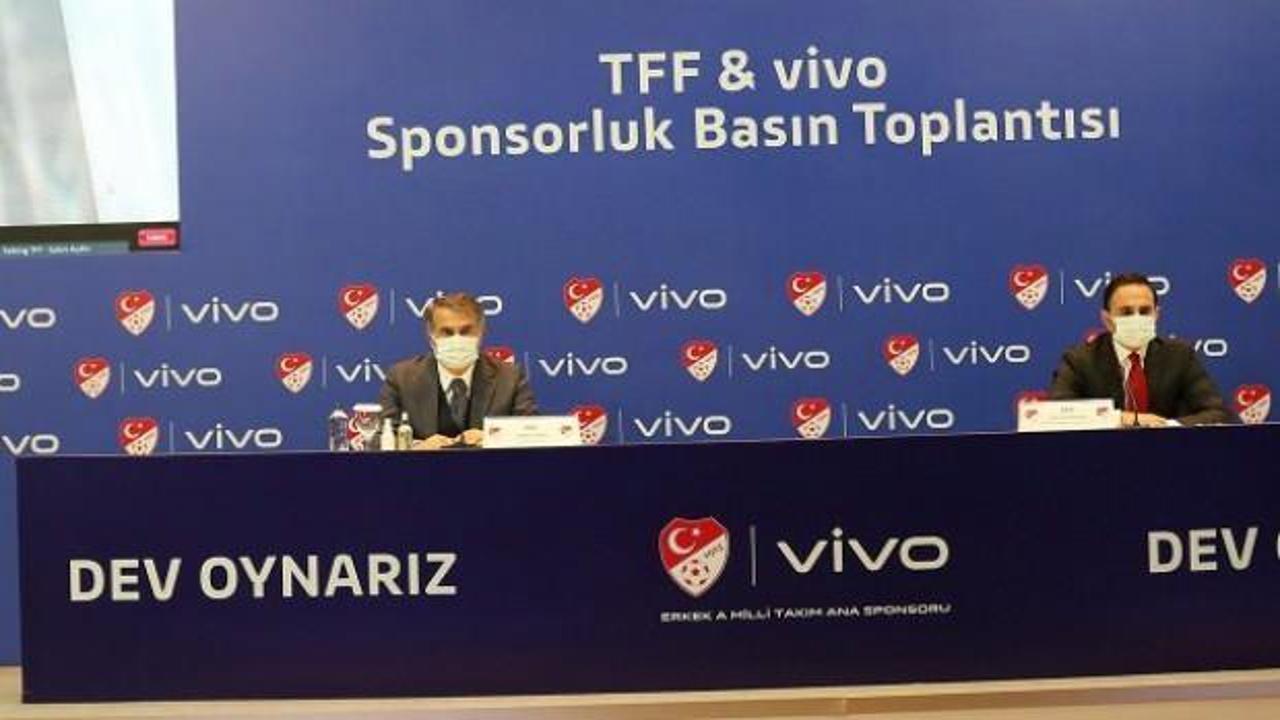 TFF ile Vivo arasında 2 yıllık anlaşma