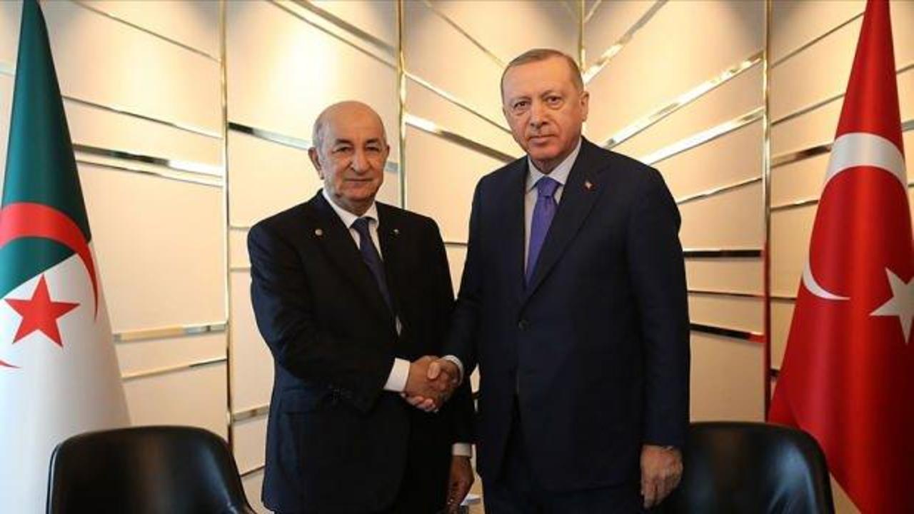 Başkan Erdoğan, Cezayir Cumhurbaşkanı Abdülmecid Tebbun ile telefonda görüştü