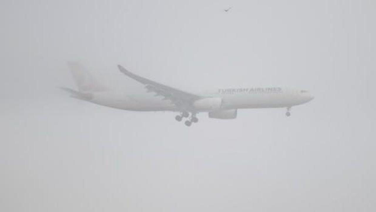 Diyarbakır'da uçak seferlerine sis engeli