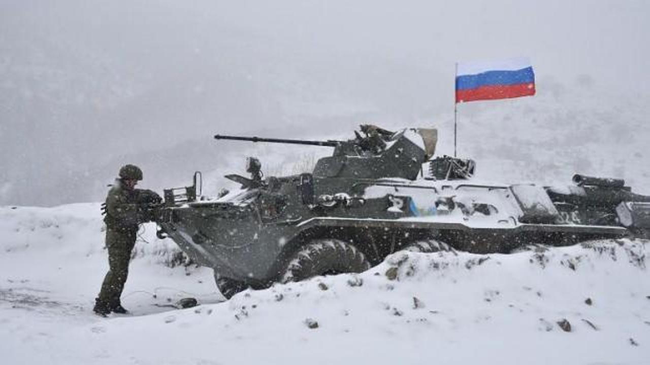 Ermenistan'ın yola döşediği mayın patladı: 1 Rus asker öldü