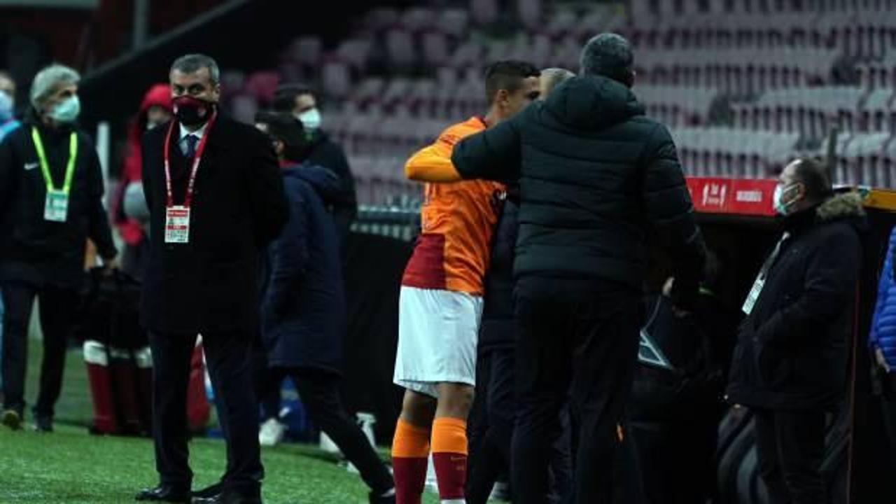 Galatasaray'ın genç oyuncusuna süre yetmedi