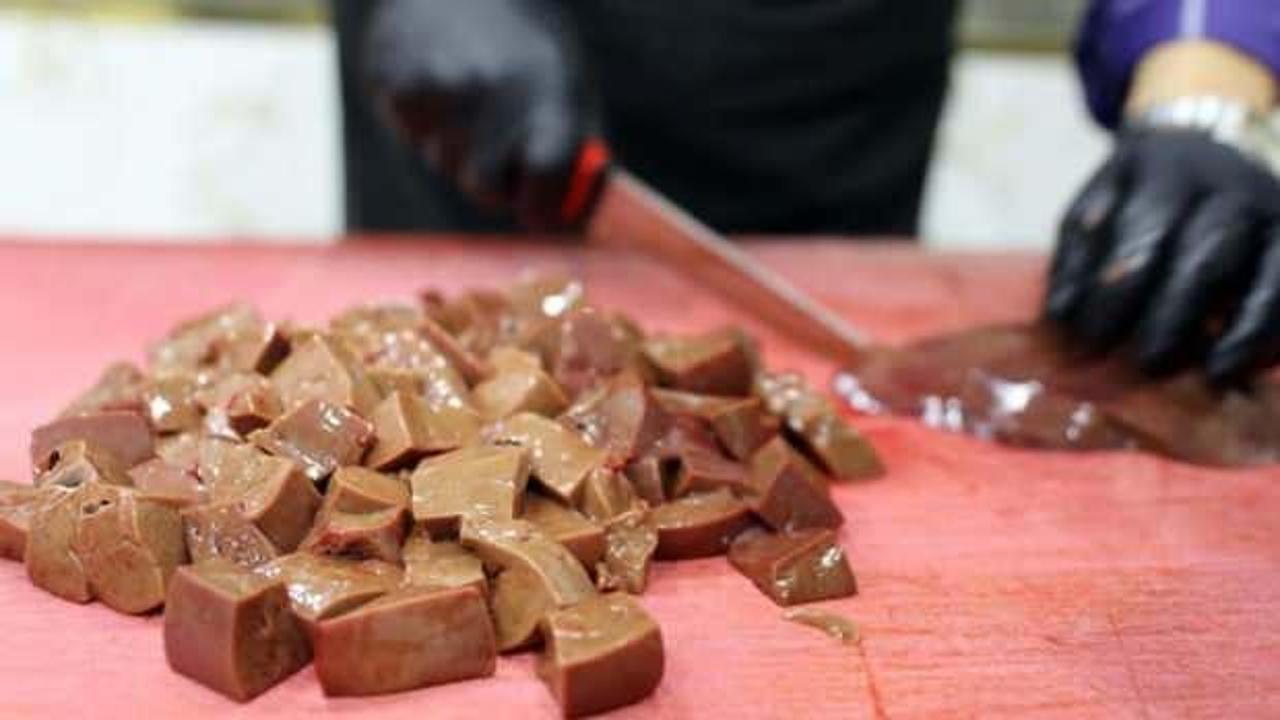 Gaziantep'te ciğerin fiyatı kırmızı eti geçti