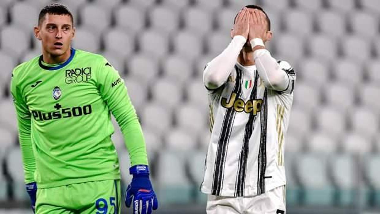 Ronaldo penaltıyı kaçırdı, Juventus takıldı!