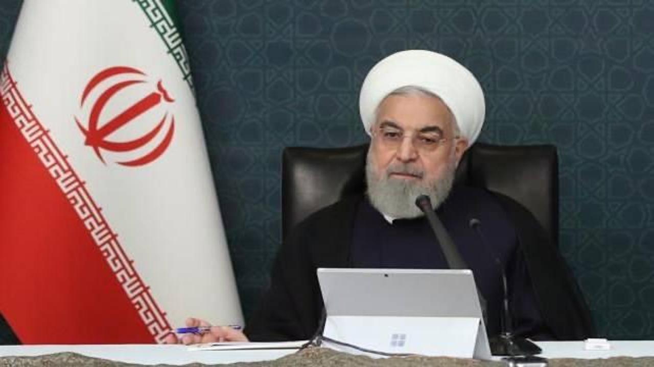 Ruhani'den Trump'a: Katil ve terörist, aşı temininde dahi bize merhamet etmedi