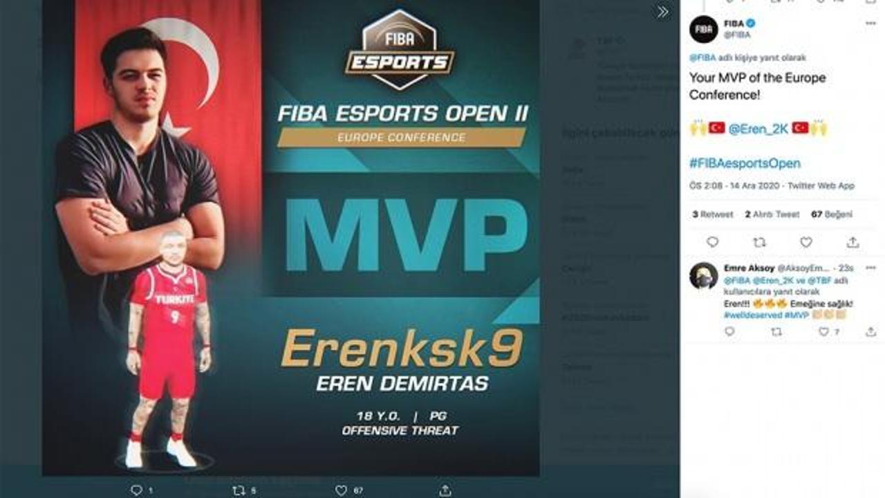 Türkiye E-Spor Milli Takımı, Avrupa’da namağlup şampiyon
