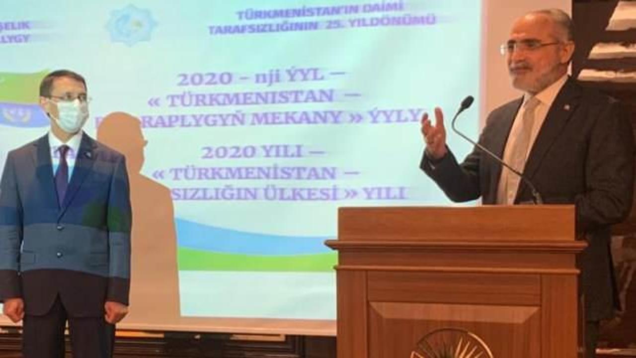 Yalçın Topçu: Türkmenistan’la ilişkilerimiz her alanda yüksek seviyede