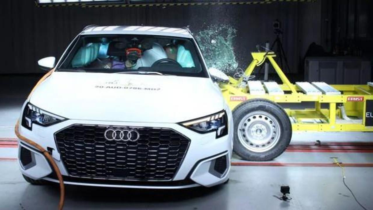 2020 Audi A3, Euro NCAP &ccedil;arpışma testlerinden 5 yıldız aldı
