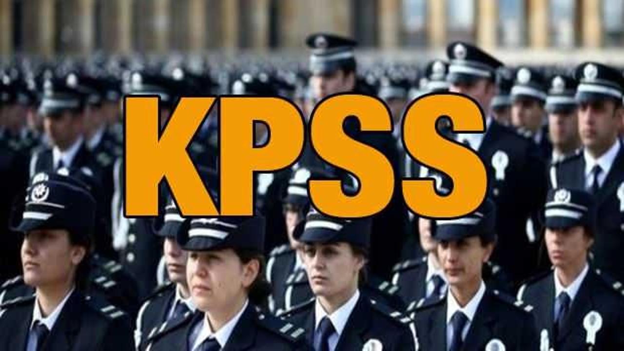Polis alımı (PMYO-POMEM) için KPSS ortaöğretim sınavından kaç puan almak gerekir? 