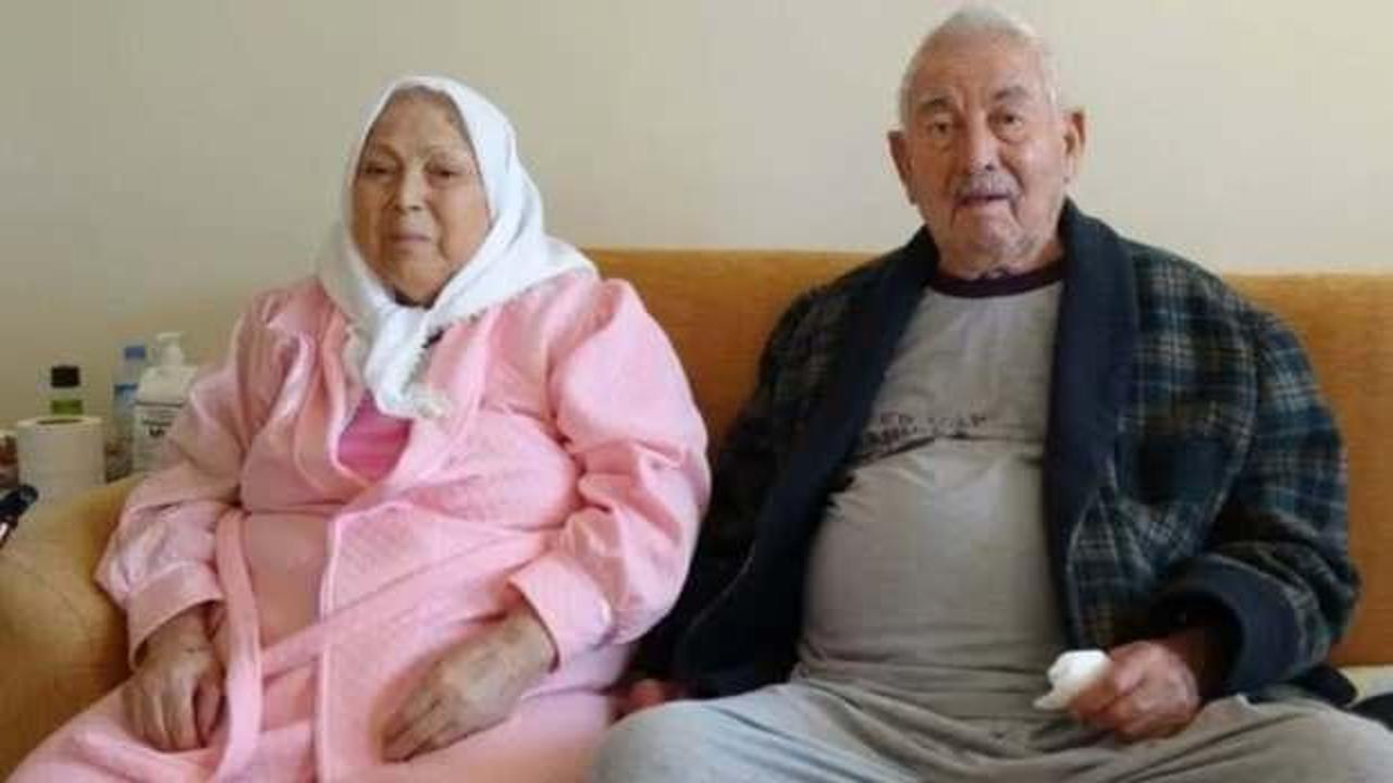 Biri 92, diğeri 82 yaşında! 21 günlük tedavi ardından hastalığı yendiler