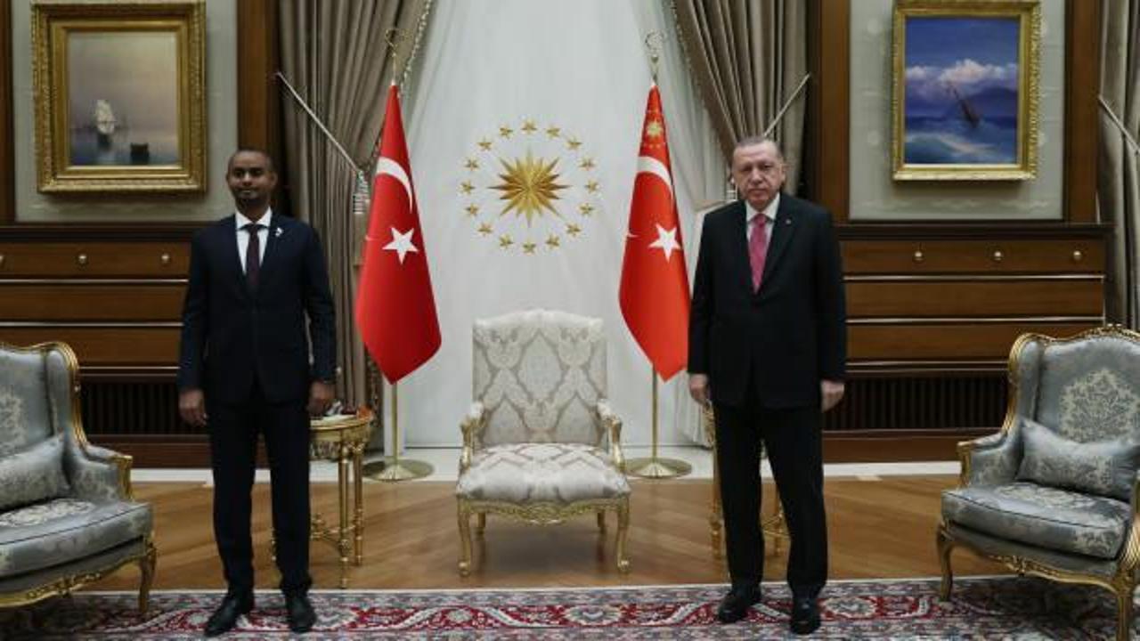 Cumhurbaşkanı Erdoğan, Somali Adalet Bakanı'nı kabul etti