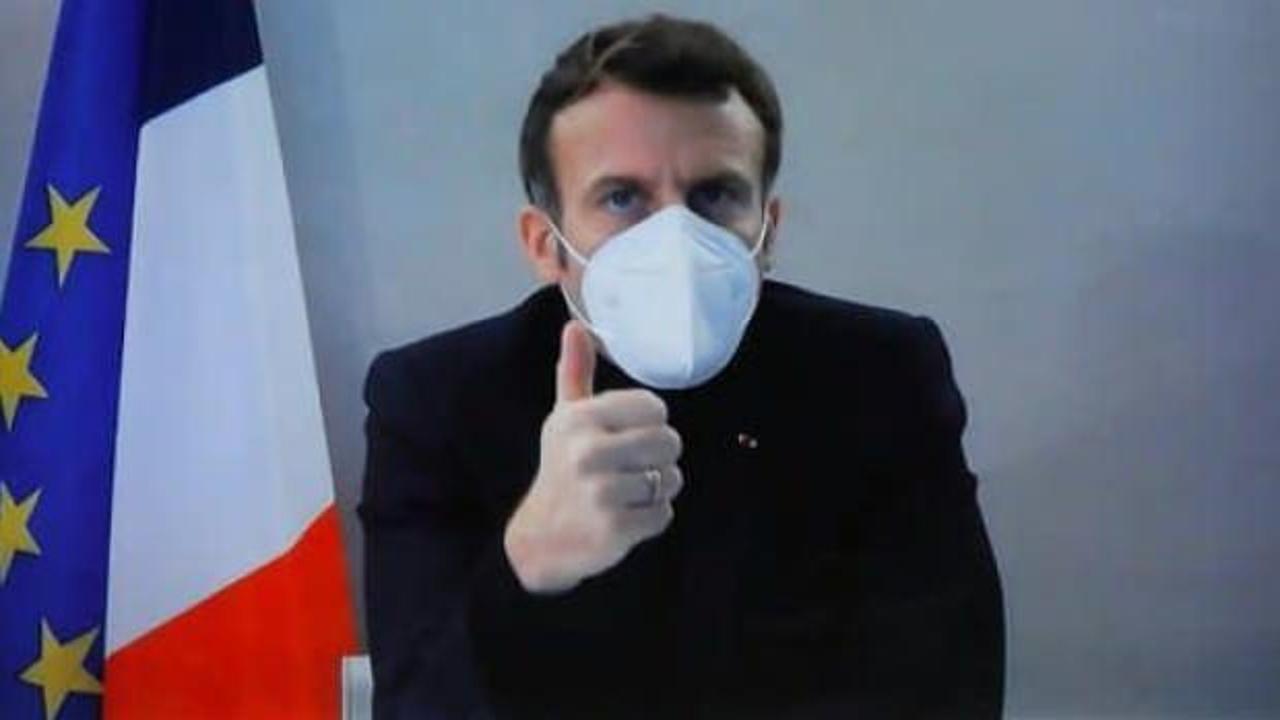 Fransa Cumhurbaşkanı Macron koronavirüsü yendi
