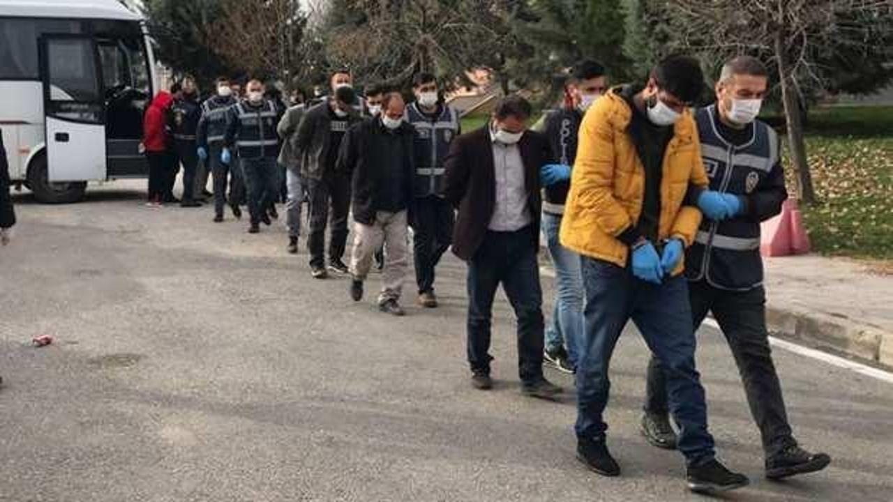 Gaziantep'teki trafo hırsızlığı operasyonunda 10 tutuklama