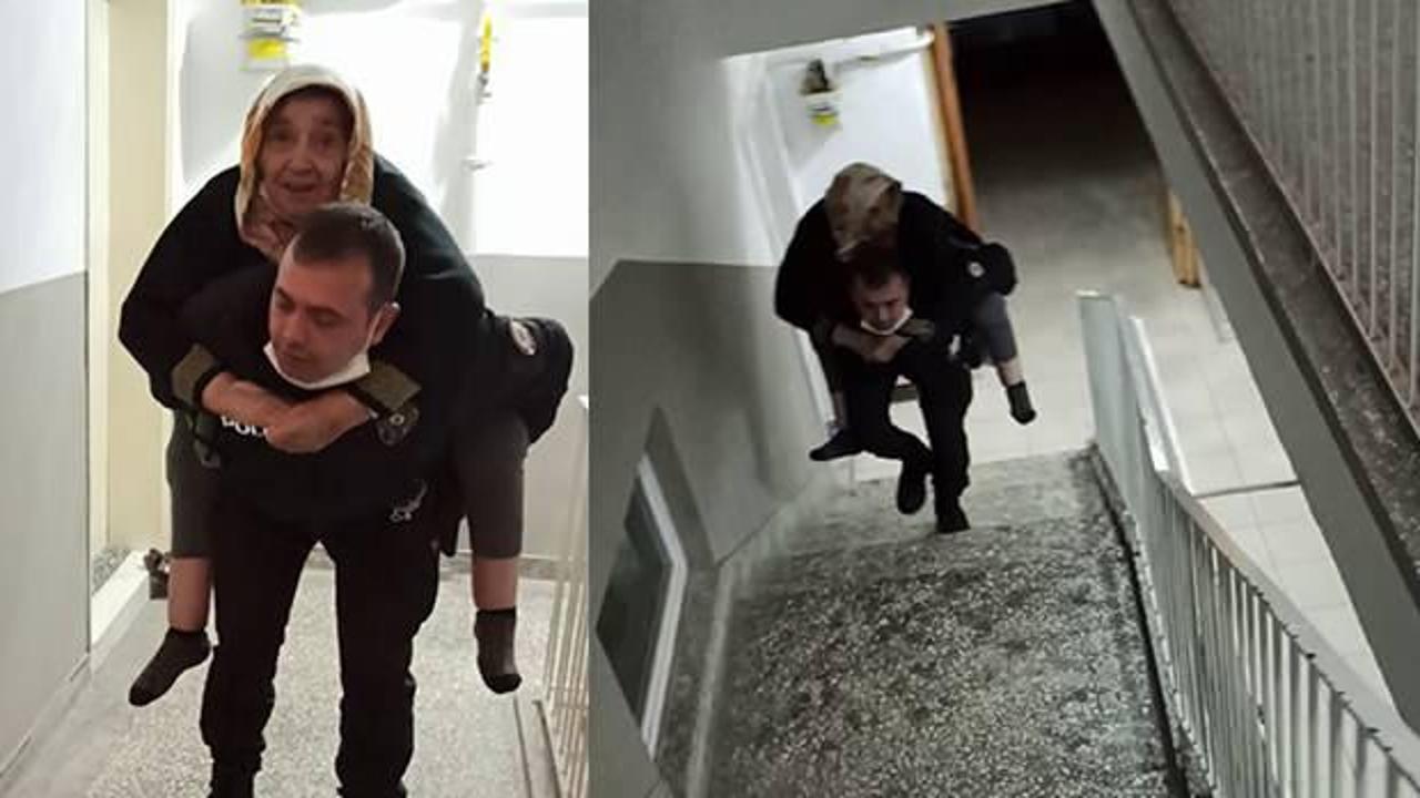 Polisimizden g&ouml;n&uuml;lleri fetheden hareket