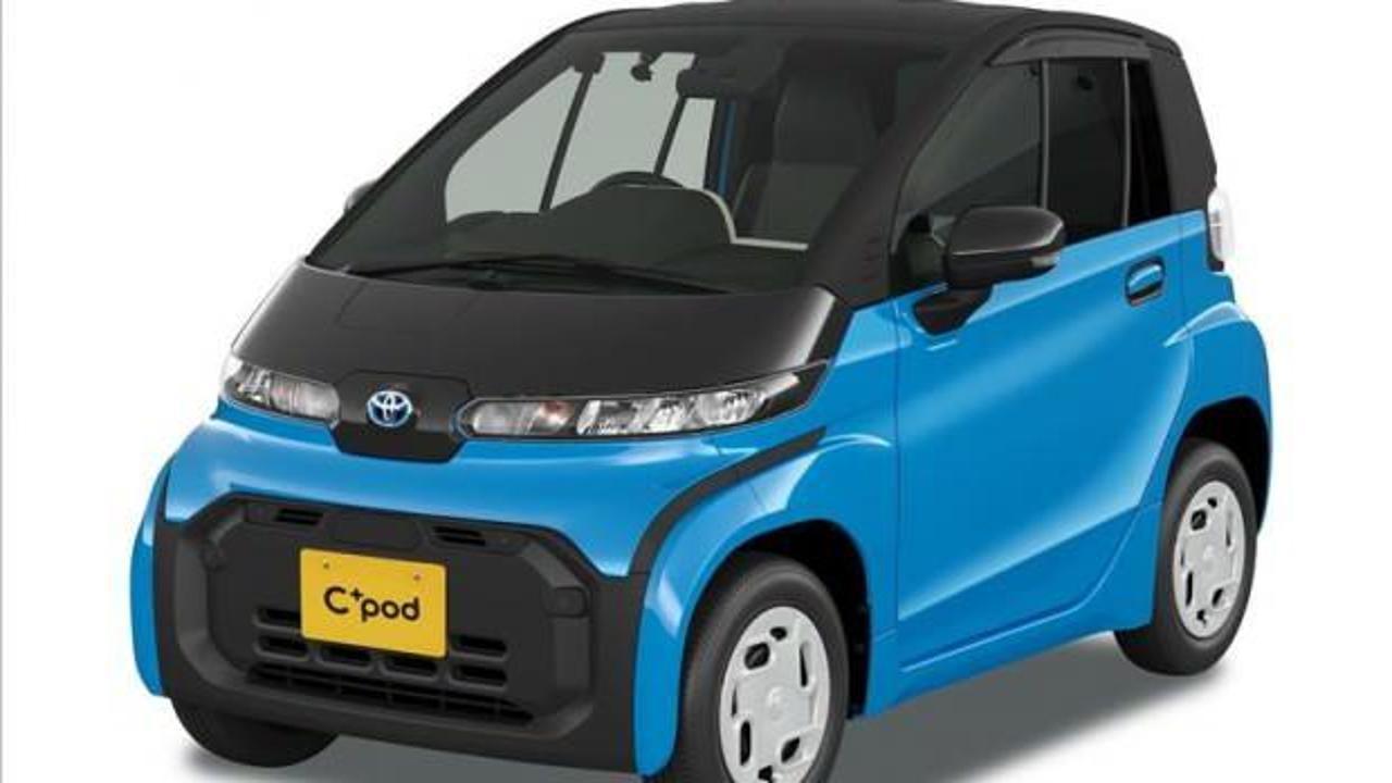Toyota'nın elektrikli aracı C+Pod satışa sunuldu