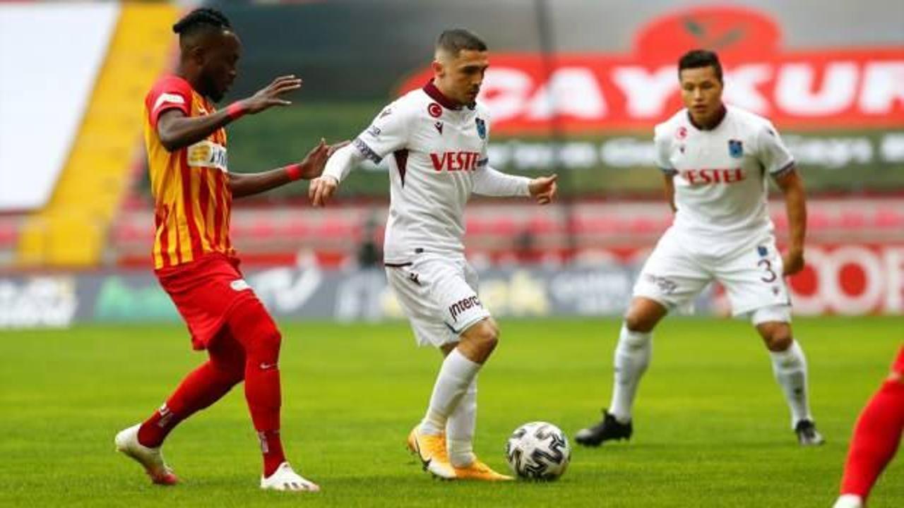 Trabzonspor'a G.Saray öncesi müjde!