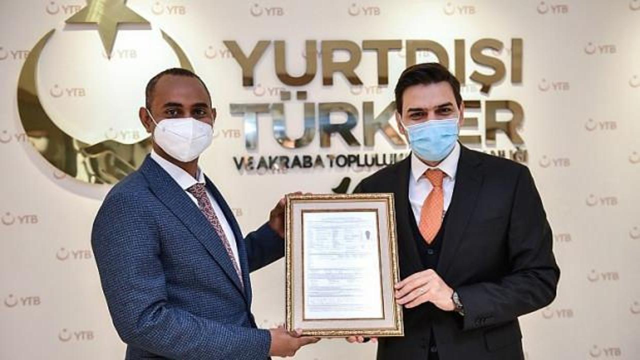 ​Türkiye Burslusu Bakan'dan YTB'ye Ziyaret