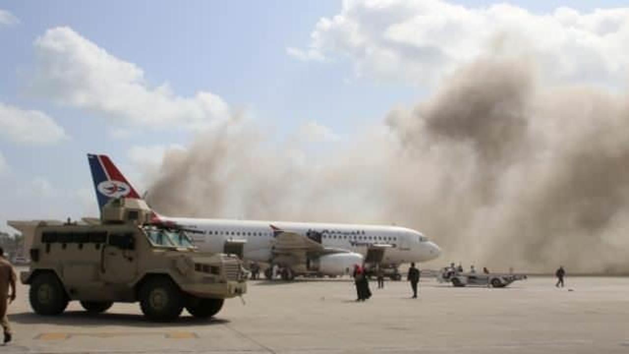 BAE destekli GGK da Aden Havalimanı'na yönelik saldırıyla ilgili Husileri suçladı