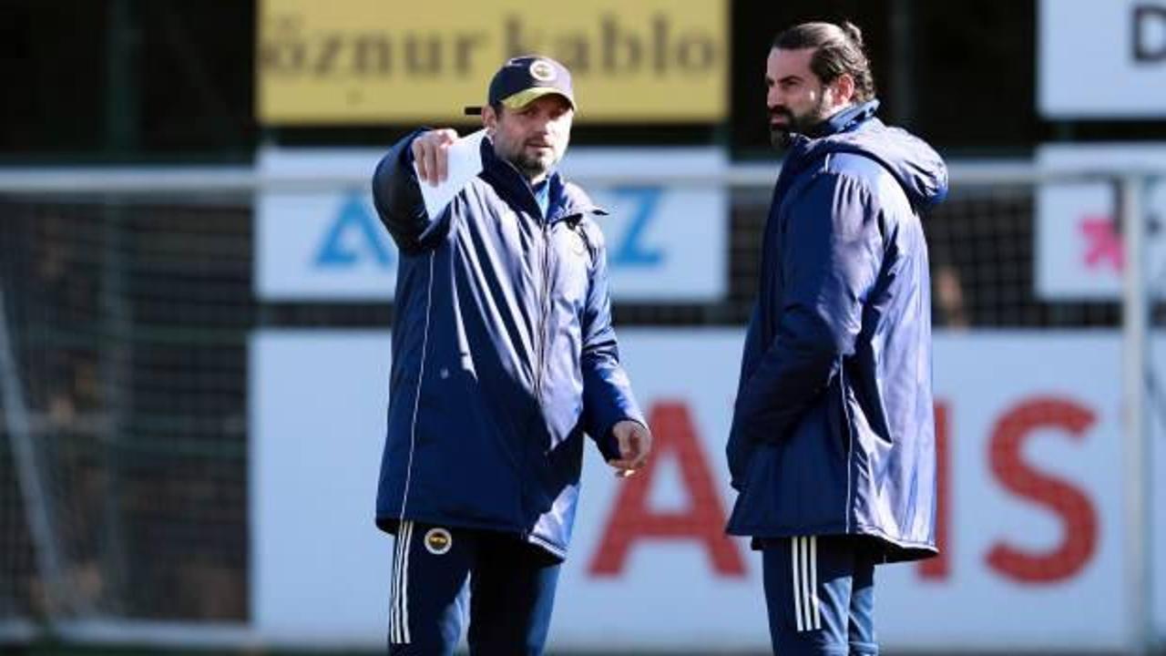 Fenerbah&ccedil;e'de 8 isim takımdan ayrı &ccedil;alıştı