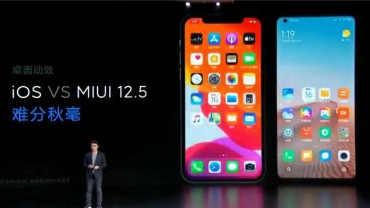 Xiaomi MIUI 12.5 ile iOS 14'e meydan okuyor