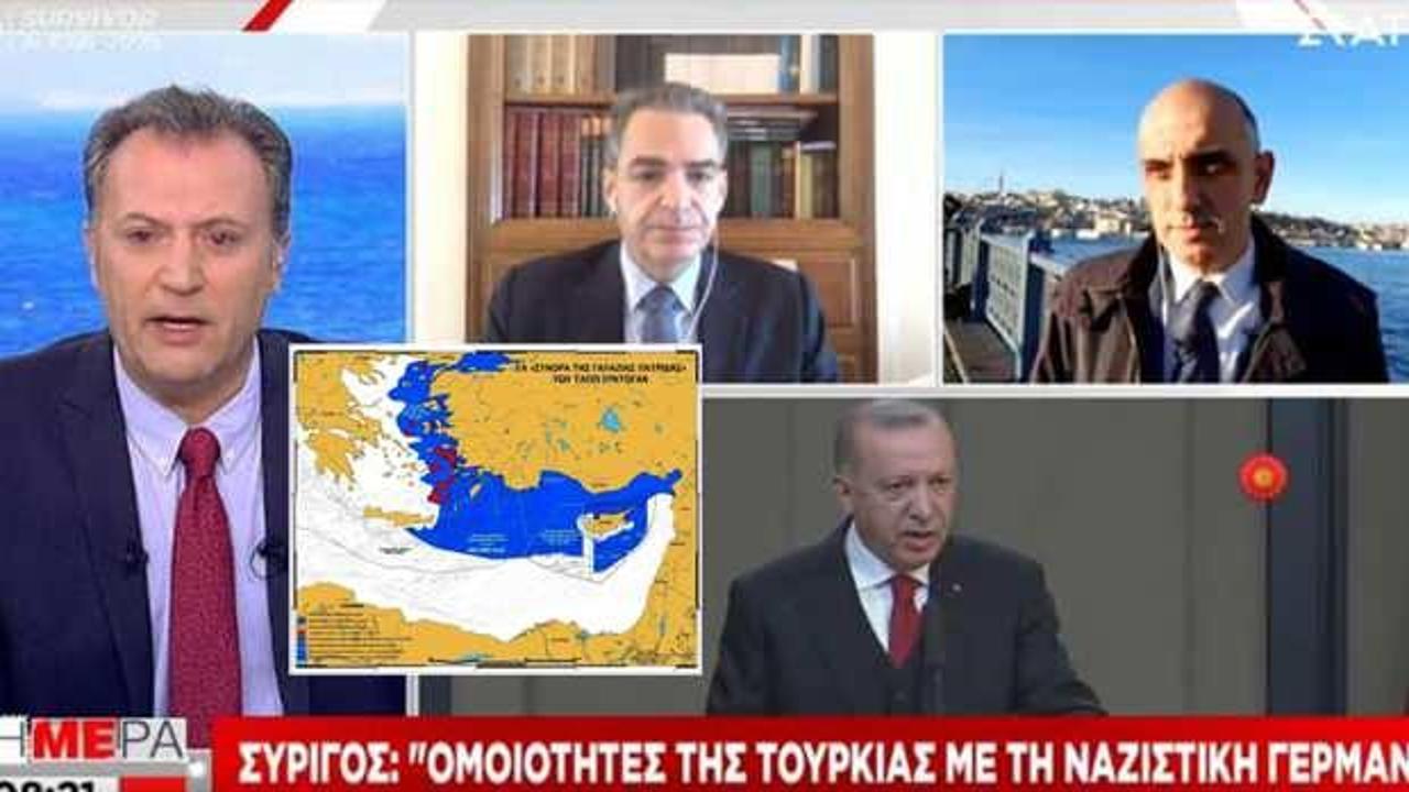 Hedef Türkiye! Yunan televizyonunda büyük kepazelik